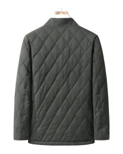 Men's Elegant Quilted Jacket | Collared