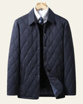 Men's Elegant Quilted Jacket | Collared
