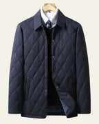 Men's Elegant Quilted Jacket | Collared