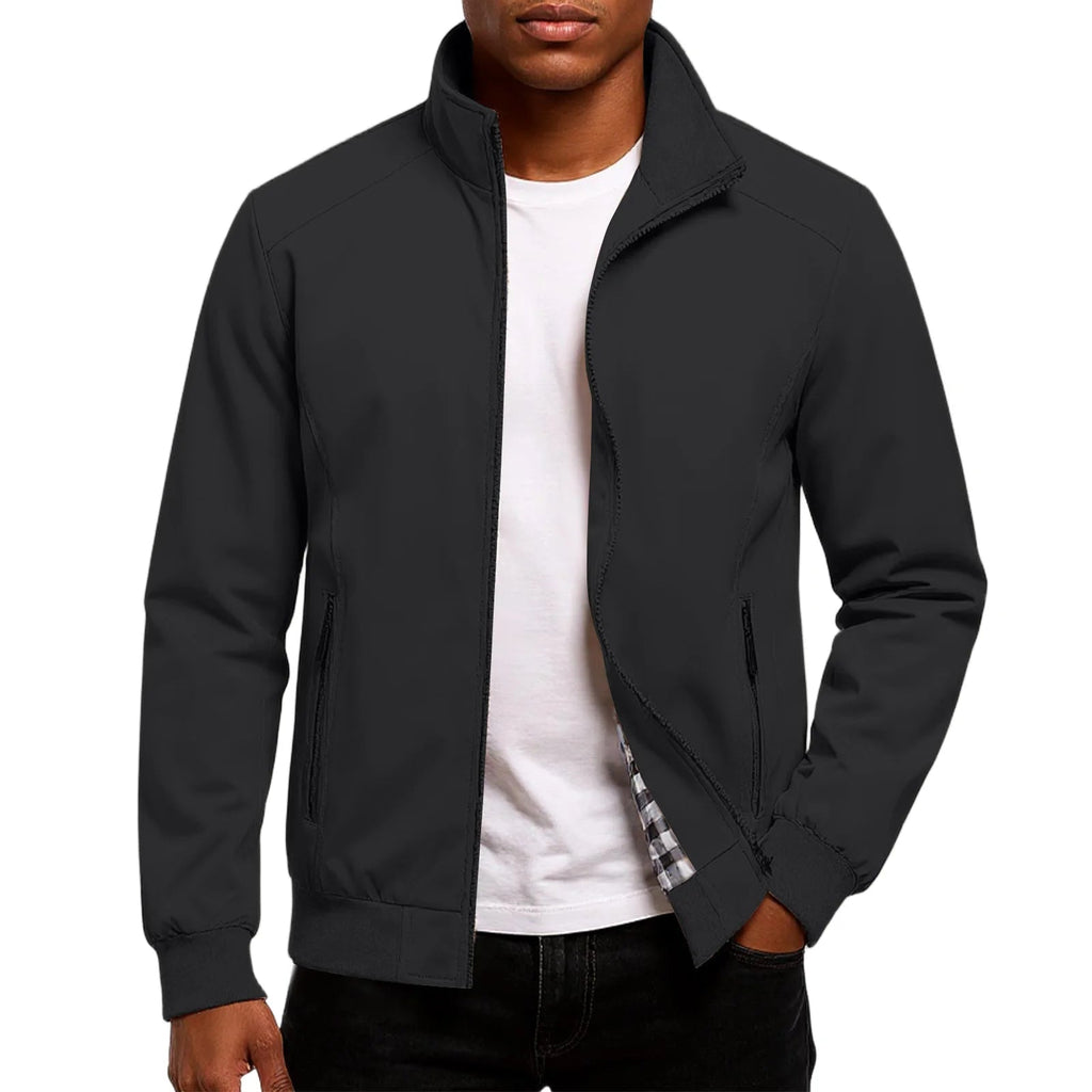 Men's Bomber Modern Jacket | Zipper