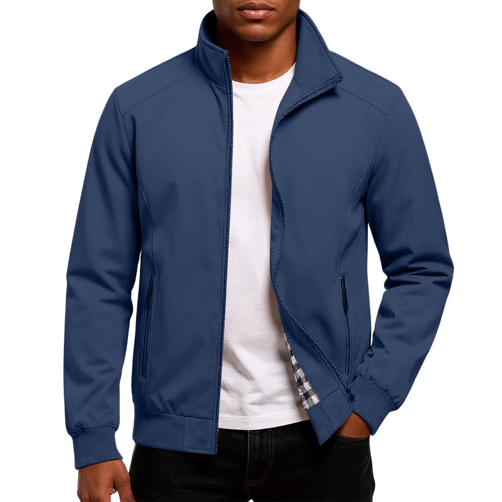 Men's Bomber Modern Jacket | Zipper