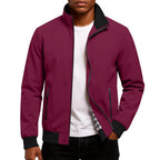 Men's Bomber Modern Jacket | Zipper