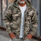 Men's Cargo Hooded Jacket | Utility Style