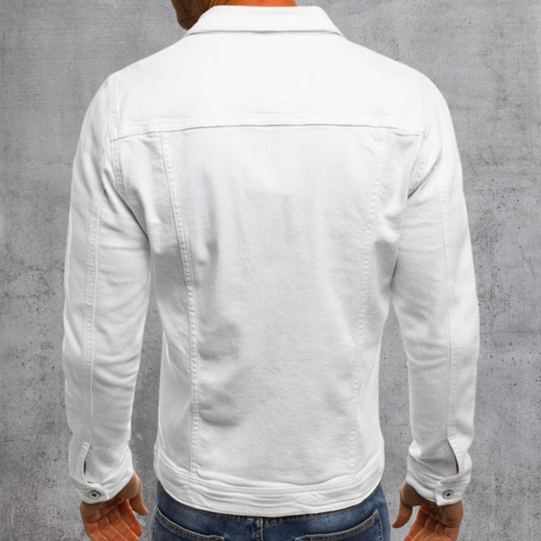 Men's Casual Trucker Jacket | Collared