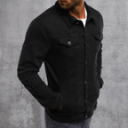 Men's Casual Trucker Jacket | Collared