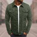 Men's Casual Trucker Jacket | Collared