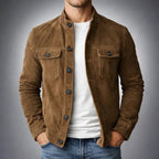 Men's Casual Shirt Jacket | Button-Front