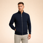 Men's Quilted Jacket | Front Zip