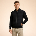 Men's Quilted Jacket | Front Zip