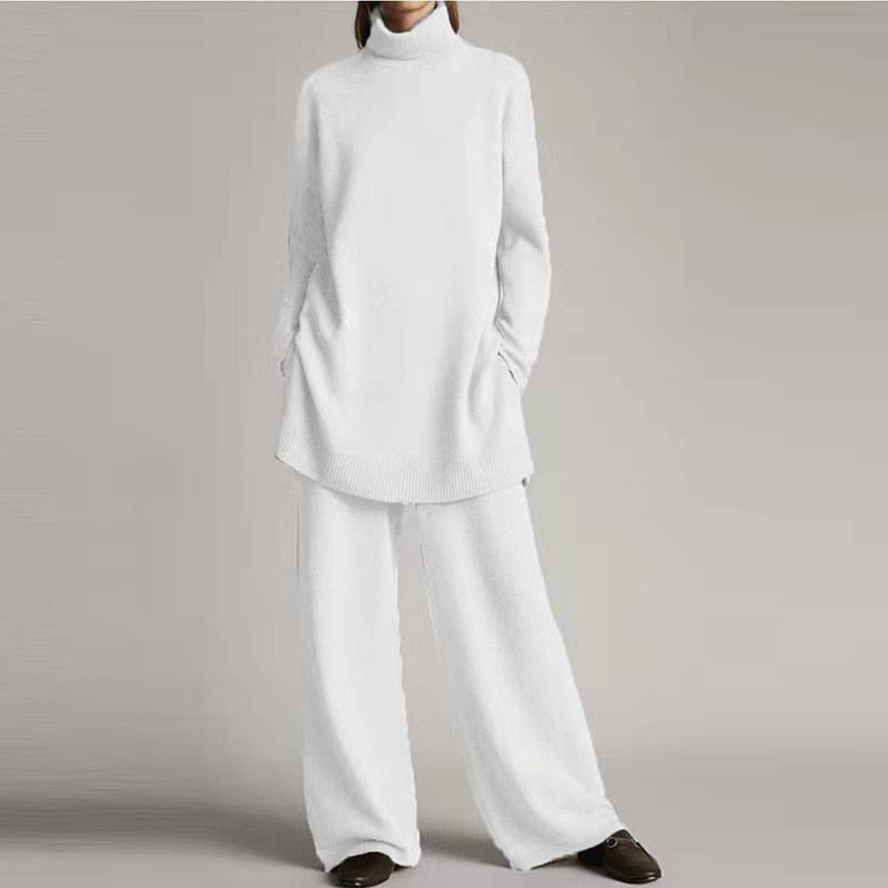 Women’s Elegant Turtleneck Set | Winter