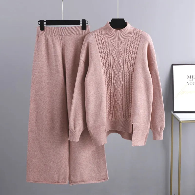 Women’s Sweater and Trouser Loungewear Set | Winter