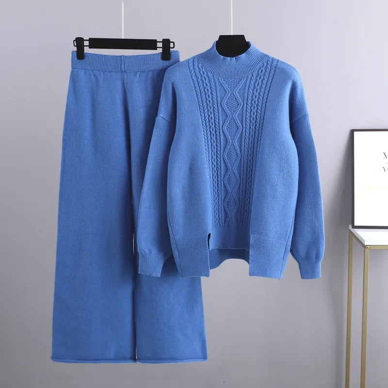 Women’s Sweater and Trouser Loungewear Set | Winter