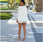 Women's Formal Cape Blazer | Open Front