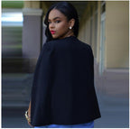 Women's Formal Cape Blazer | Open Front