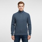 Men’s Textured Half Zip Sweater | Winter