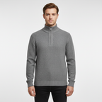 Men’s Textured Half Zip Sweater | Winter