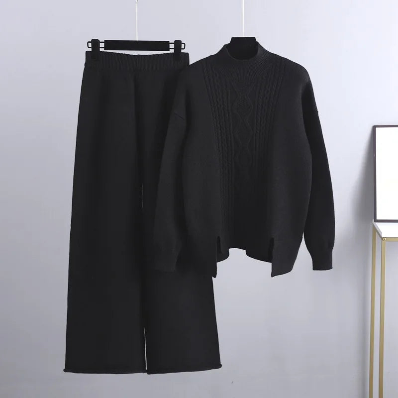 Women’s Sweater and Trouser Loungewear Set | Winter