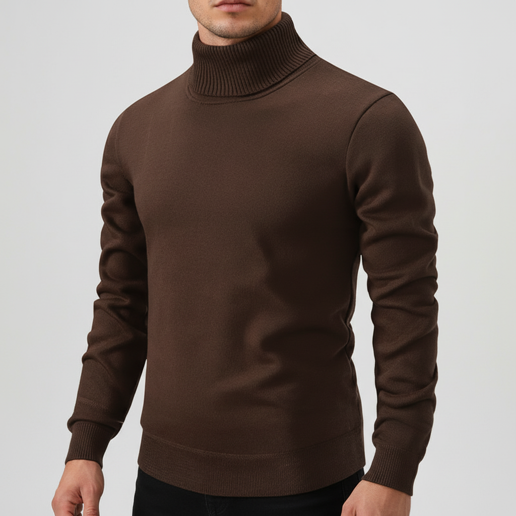 Men’s Elegant Turtleneck Sweater | Fall