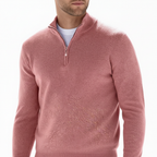 Men’s Knit Quarter Zip Sweater | Stylish