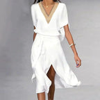 Women's Elegant Minimalist Dress | Midi