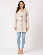 Women's Classic Short Trench Coat | Belted