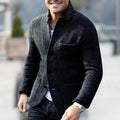 Men’s Structured Knit Blazer | Winter