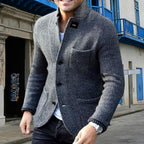Men’s Structured Knit Blazer | Winter