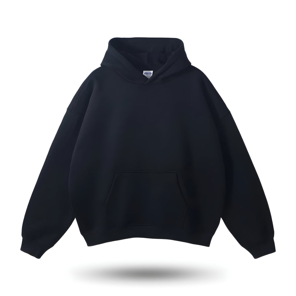 Women's Long Sleeve Plain Oversized Hoodie | Winter