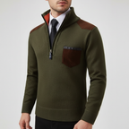 Men’s Elegant Quarter Zip Sweater | Fall