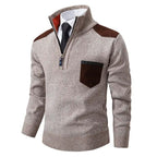 Men’s Elegant Quarter Zip Sweater | Fall