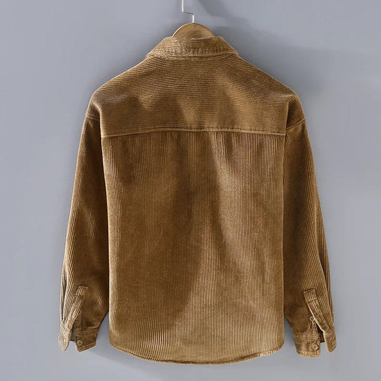 Men's Collar Long Sleeve Button Up Jacket | Casual
