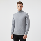 Men’s Turtleneck Knit Sweater | Elegant
