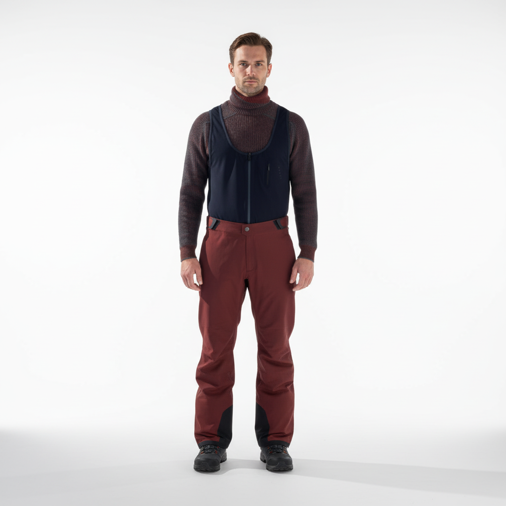 Men’s Ribbed Turtleneck Sweater | Long Sleeves