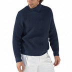 Men’s Ribbed Turtleneck Sweater | Long Sleeves