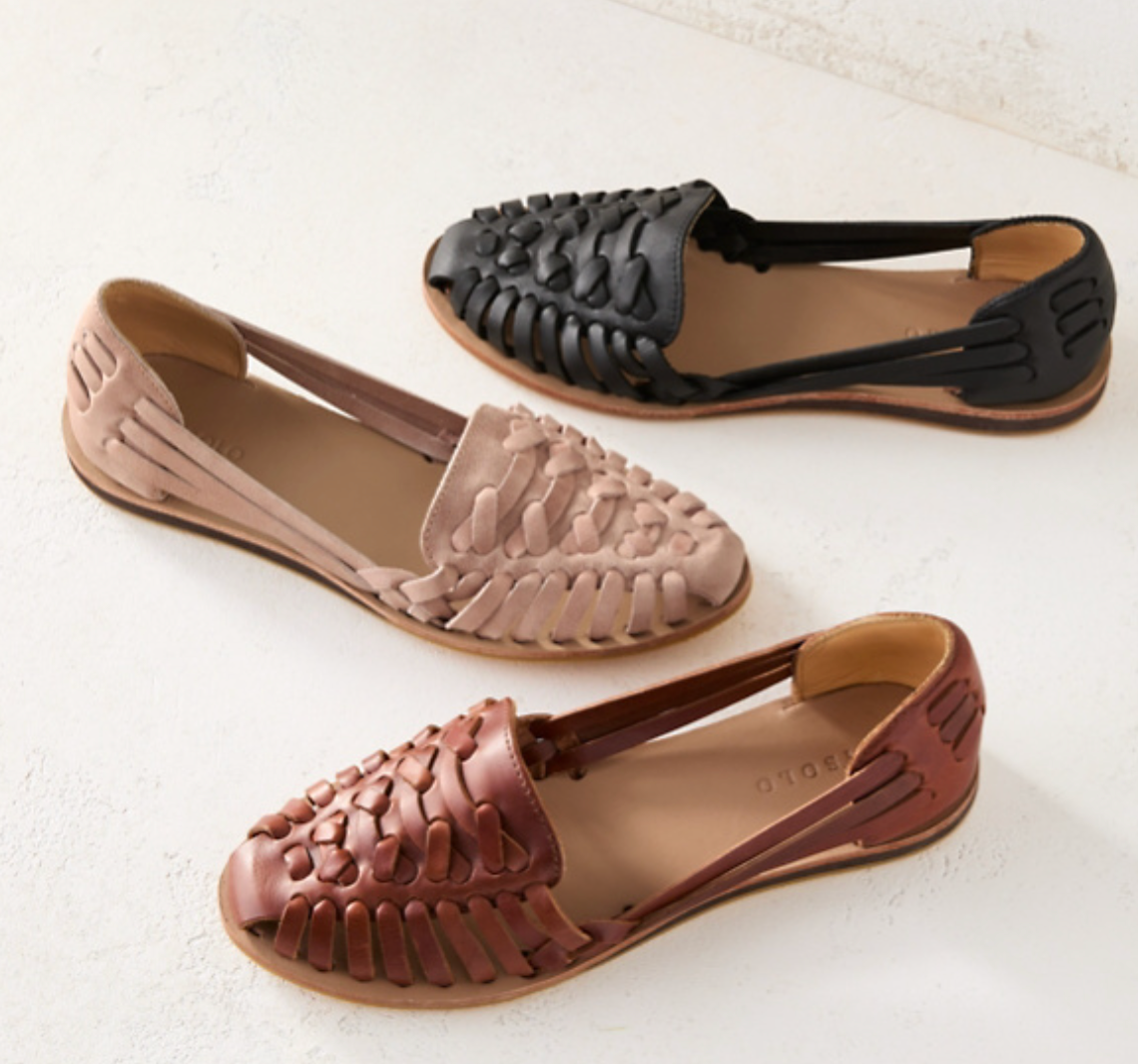 Women’s Flat Woven Sandals | Summer