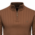 Men’s Textured Half Zip Sweater | Fall