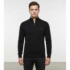 Men’s Textured Half Zip Sweater | Fall