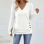 Women’s V-Neck Sweater | Casual
