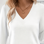 Women’s V-Neck Sweater | Casual