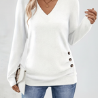Women’s V-Neck Sweater | Casual