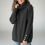 Women’s Ribbed Cowl Neck Sweater | Winter