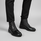 Men’s Evening Ankle Boots | Textured