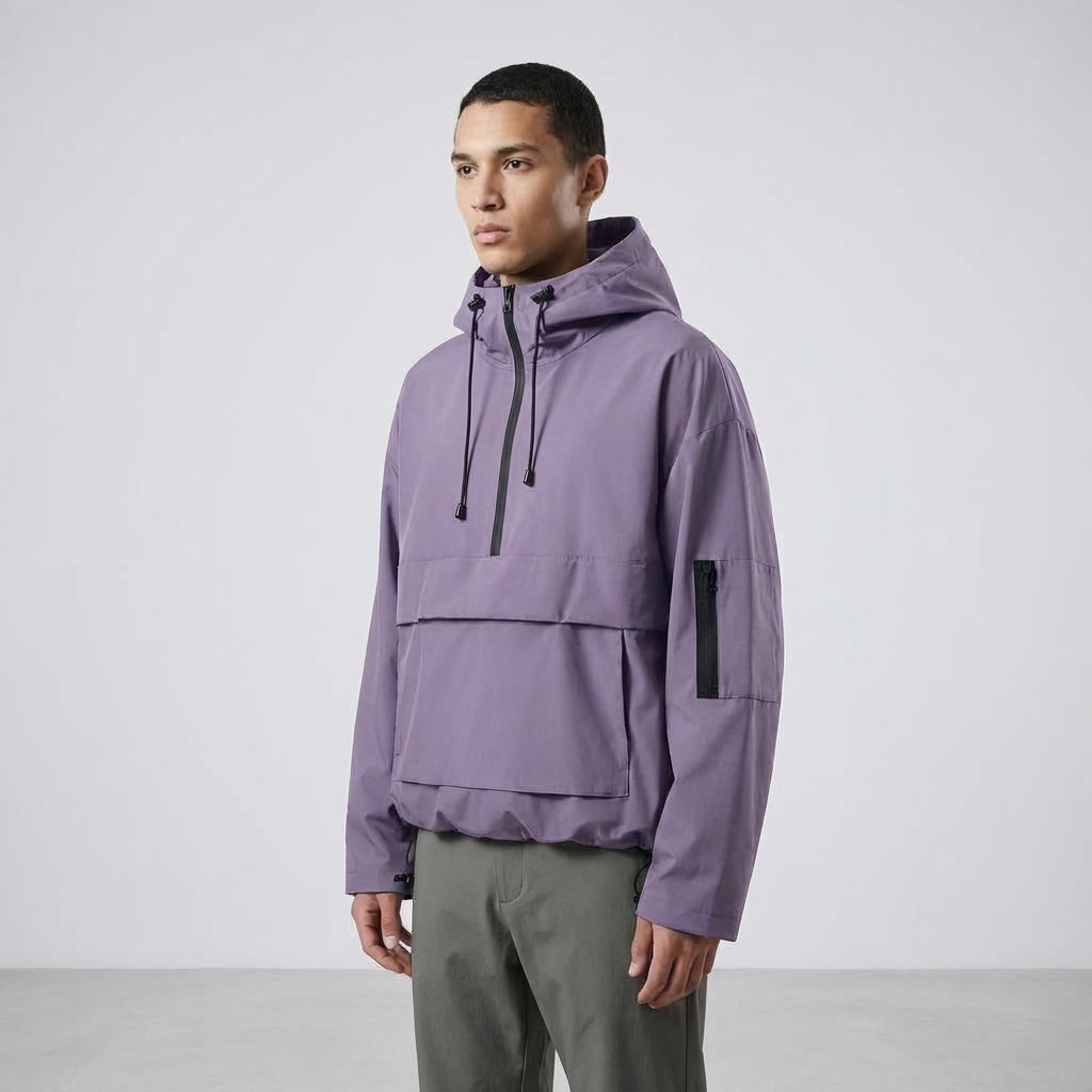 Men’s Long Sleeves Drawstring Hoodie | Kangaroo Pockets