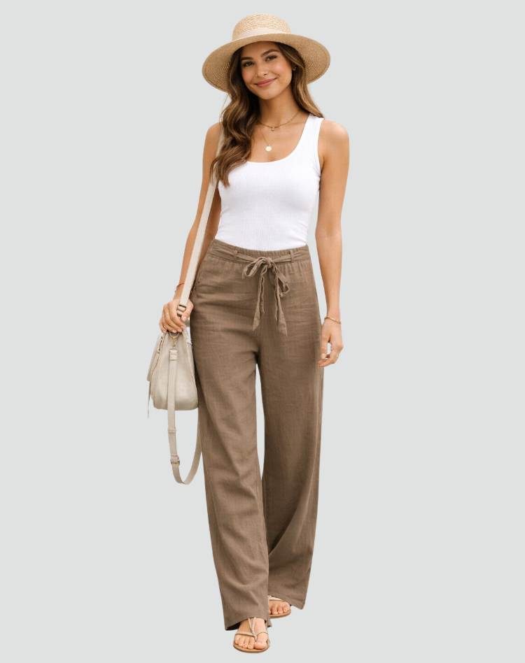 Women's Drawstring Trousers | Summer