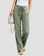 Women's Drawstring Trousers | Summer