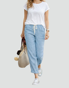 Women's Loose Fit Trousers | Drawstring