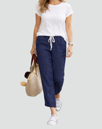 Women's Loose Fit Trousers | Drawstring