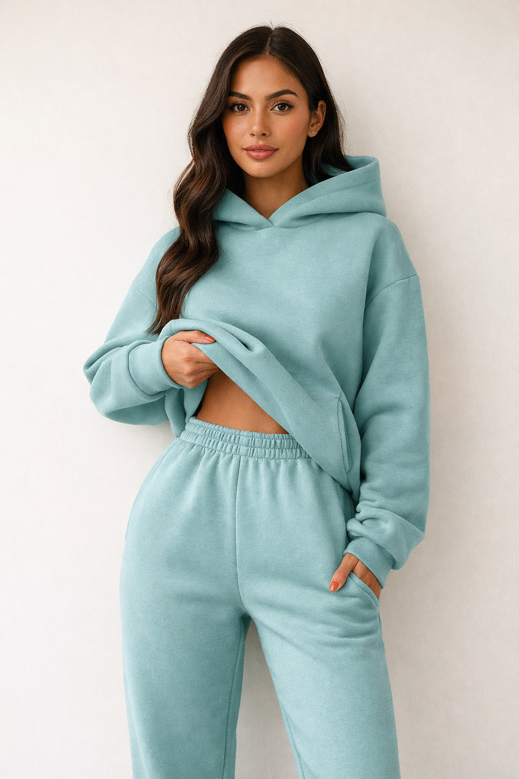 Women’s Hooded Two-Piece Set  | Winter