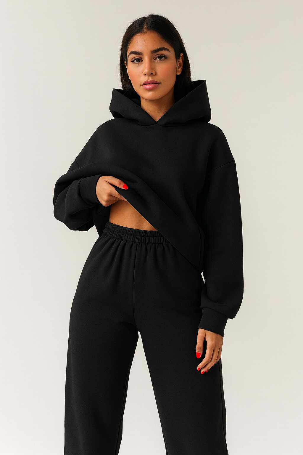 Women’s Hooded Two-Piece Set  | Winter
