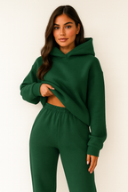 Women’s Hooded Two-Piece Set  | Winter